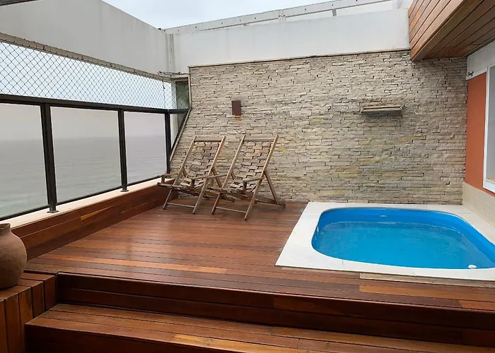 Cobertura Duplex Com Piscina E Vista Mar B11-0018