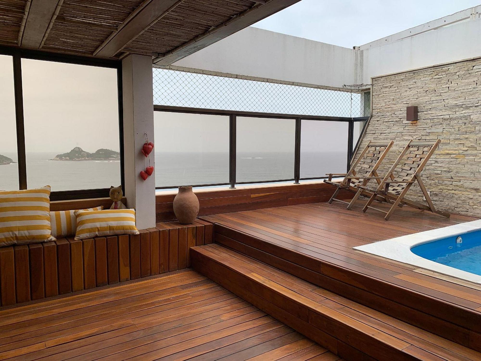 Cobertura Duplex Com Piscina E Vista Mar B11-0018 *
